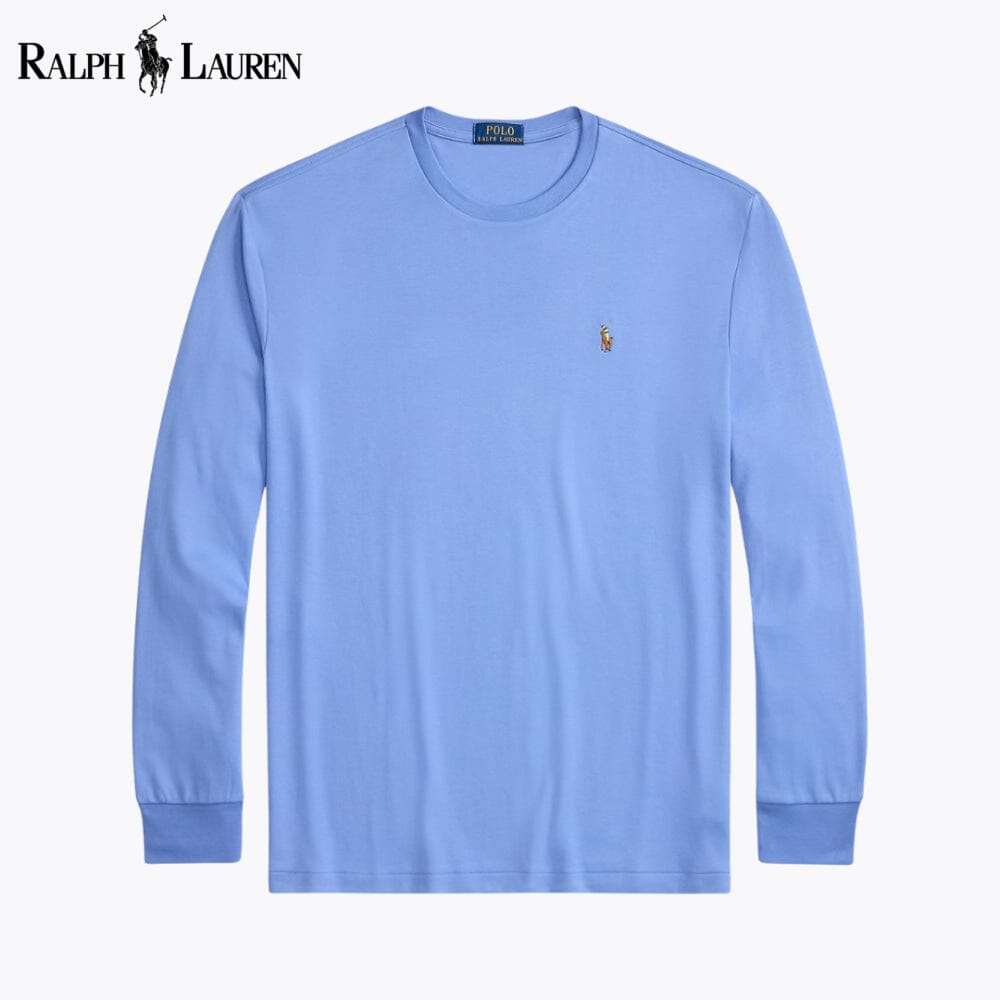 T-shirt col rond homme en coton doux coupe classique