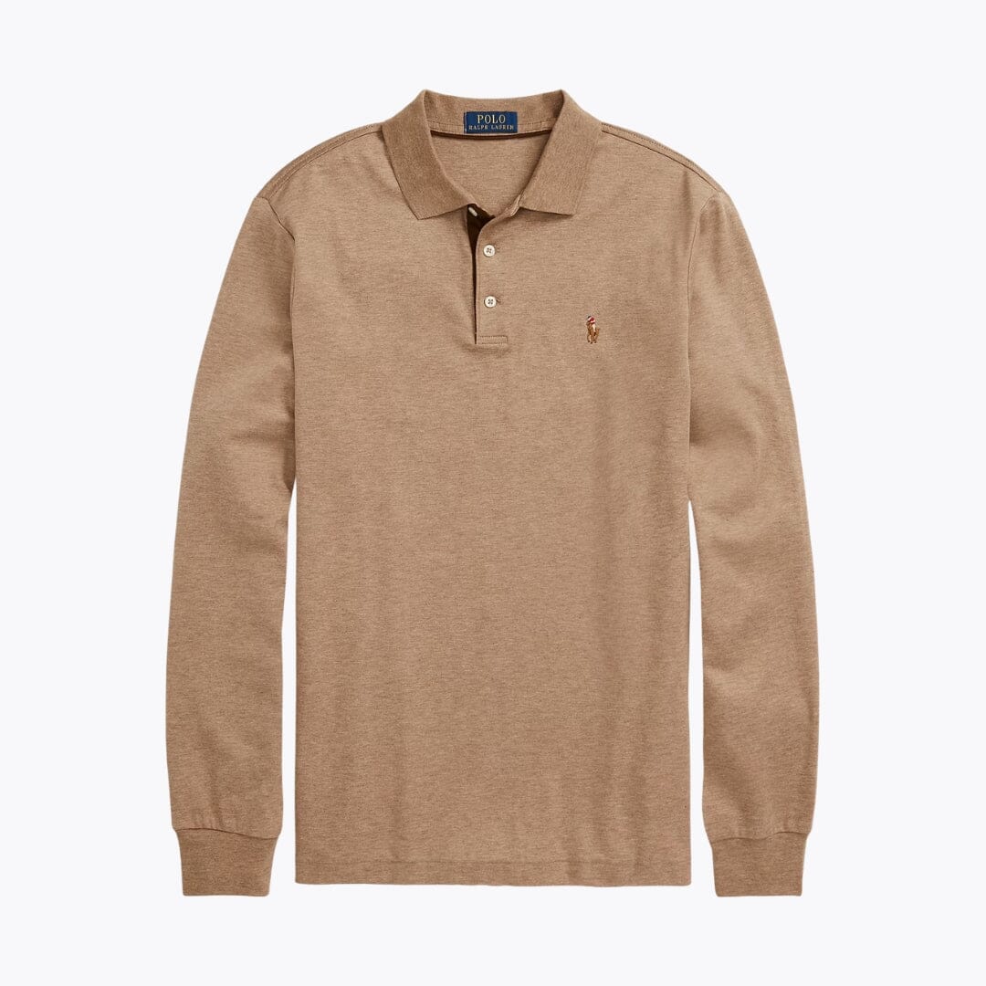 Polo classique en coton doux pour homme