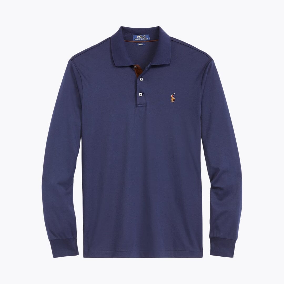 Polo classique en coton doux pour homme