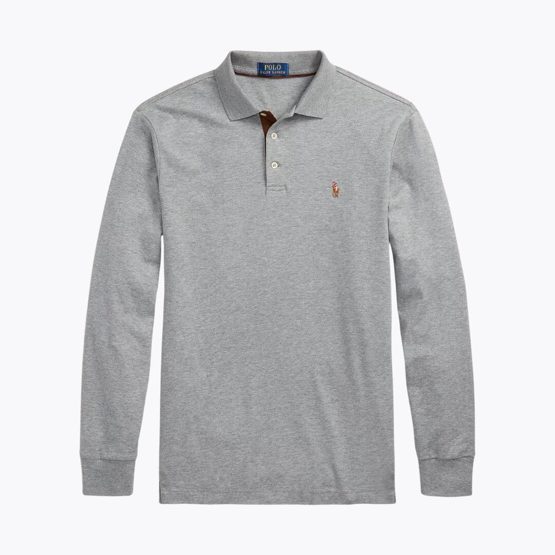Polo classique en coton doux pour homme