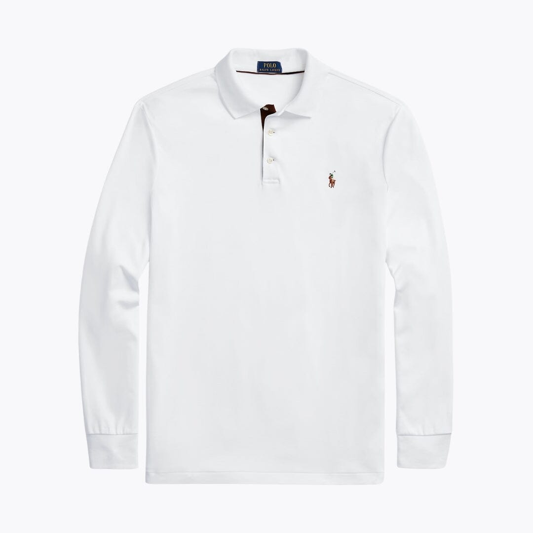 Polo classique en coton doux pour homme