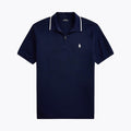 Polo-Shirt aus Stretch-Mesh, klassische Passform für Herren