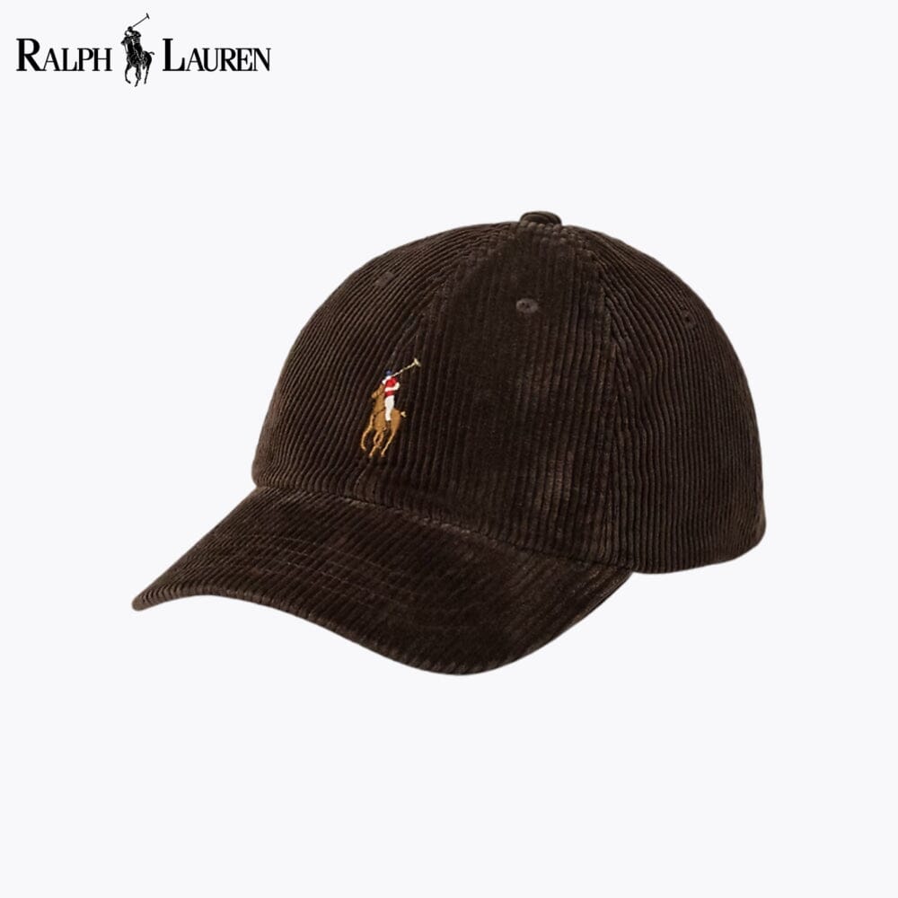 Casquette de baseball en velours côtelé pour homme