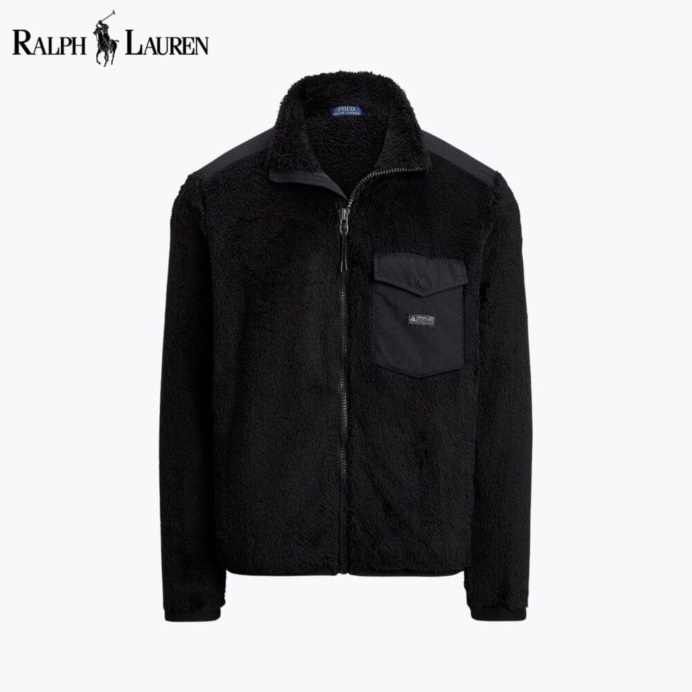 Veste polaire bouclée pour homme
