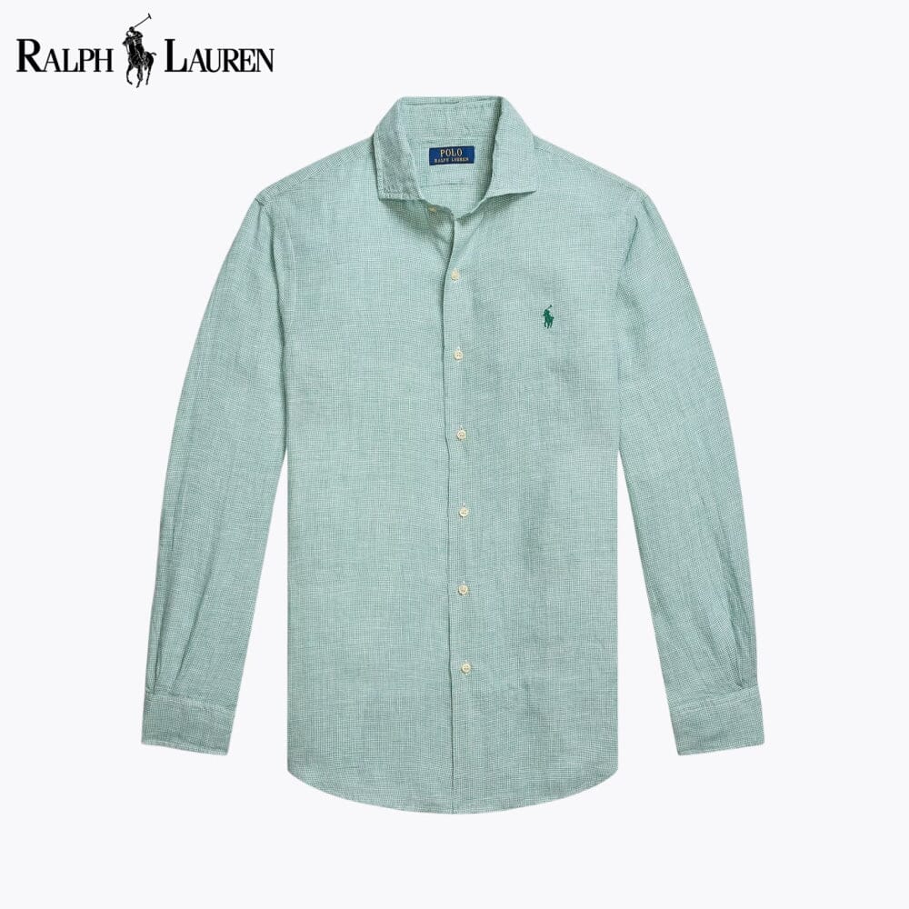 Chemise en lin homme coupe ajustée