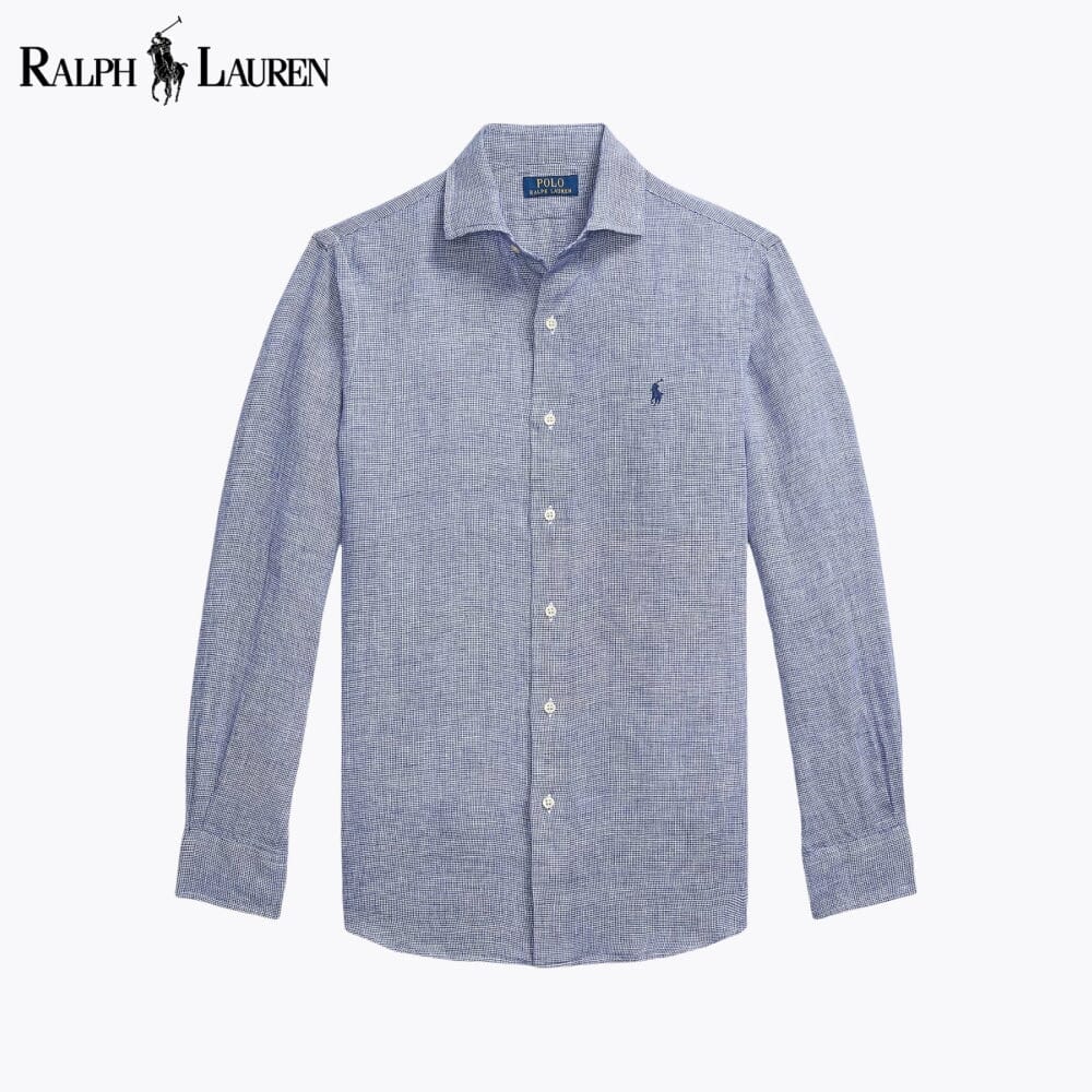 Chemise en lin homme coupe ajustée