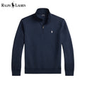 Chandail à col montant double tricot pour homme