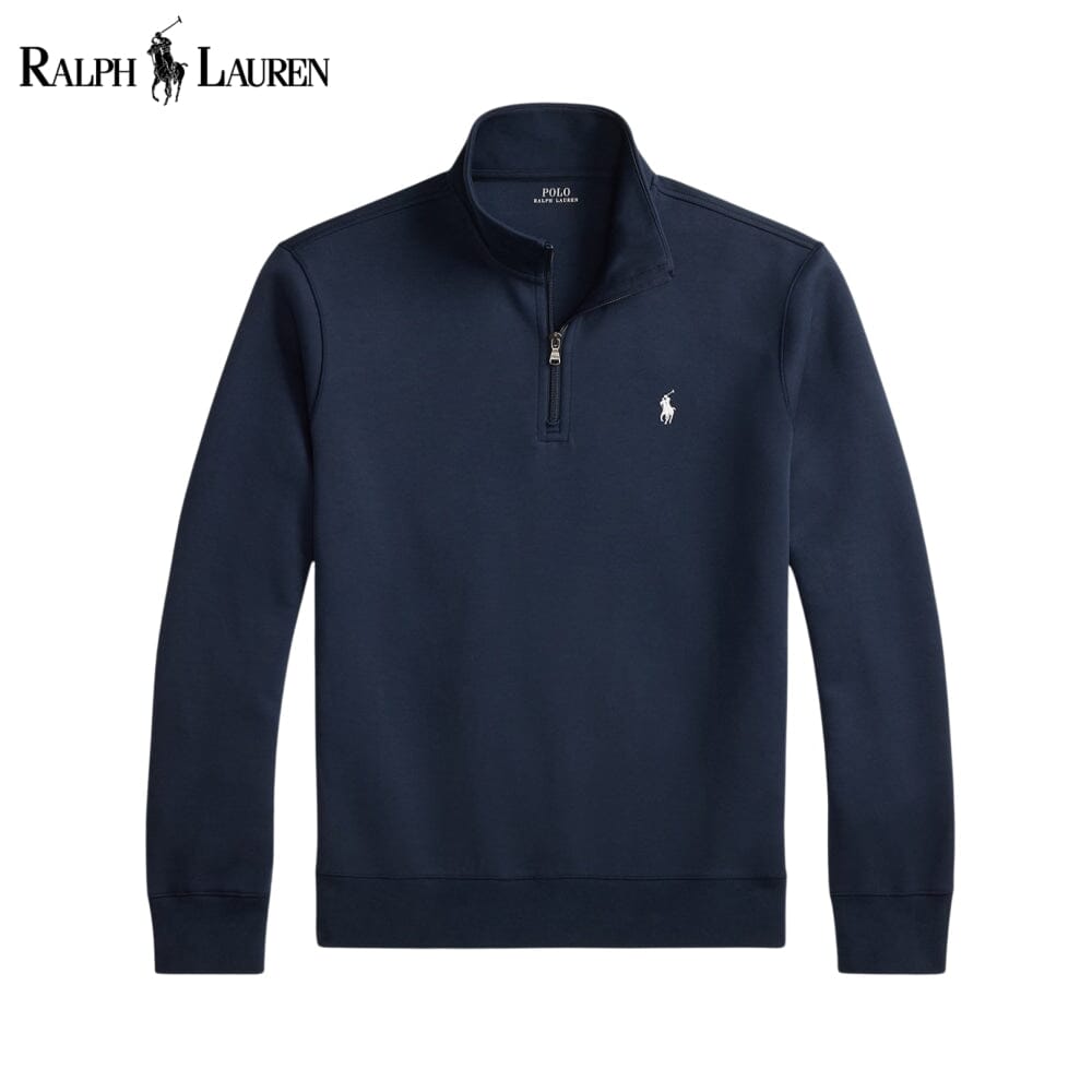 Chandail à col montant double tricot pour homme
