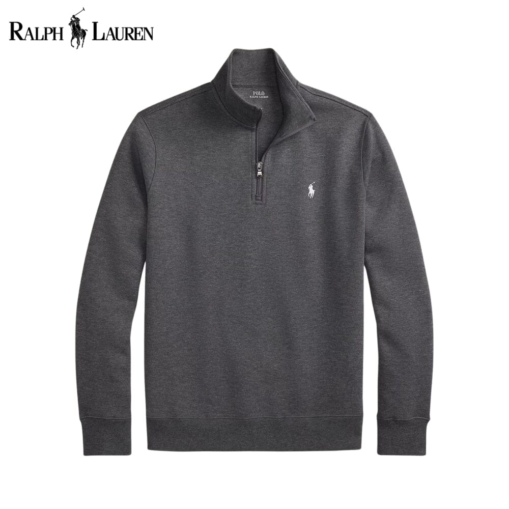 Chandail à col montant double tricot pour homme