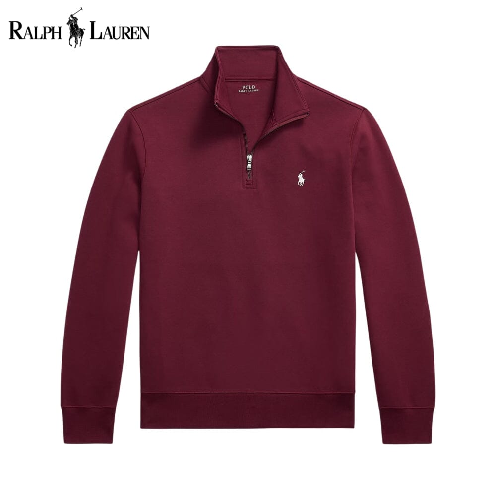 Chandail à col montant double tricot pour homme
