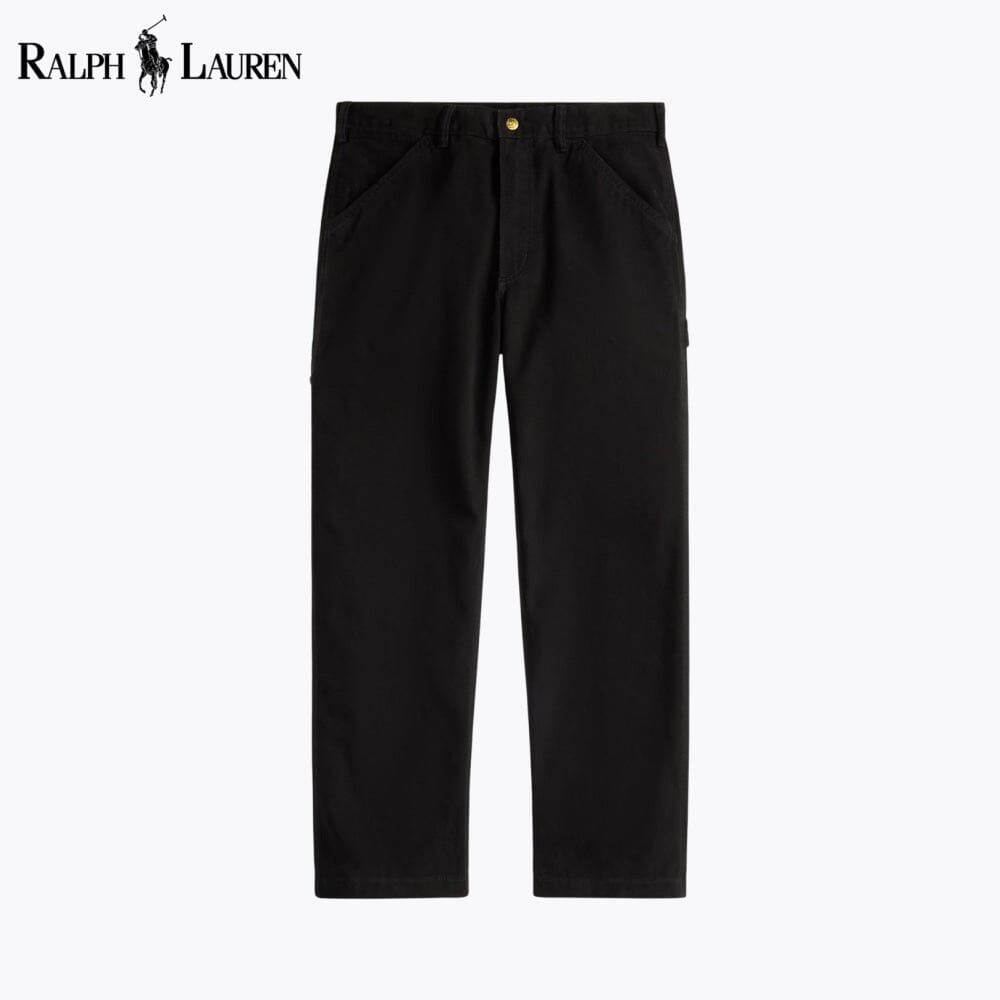 Salopette en toile de polo coupe charpentier pour homme
