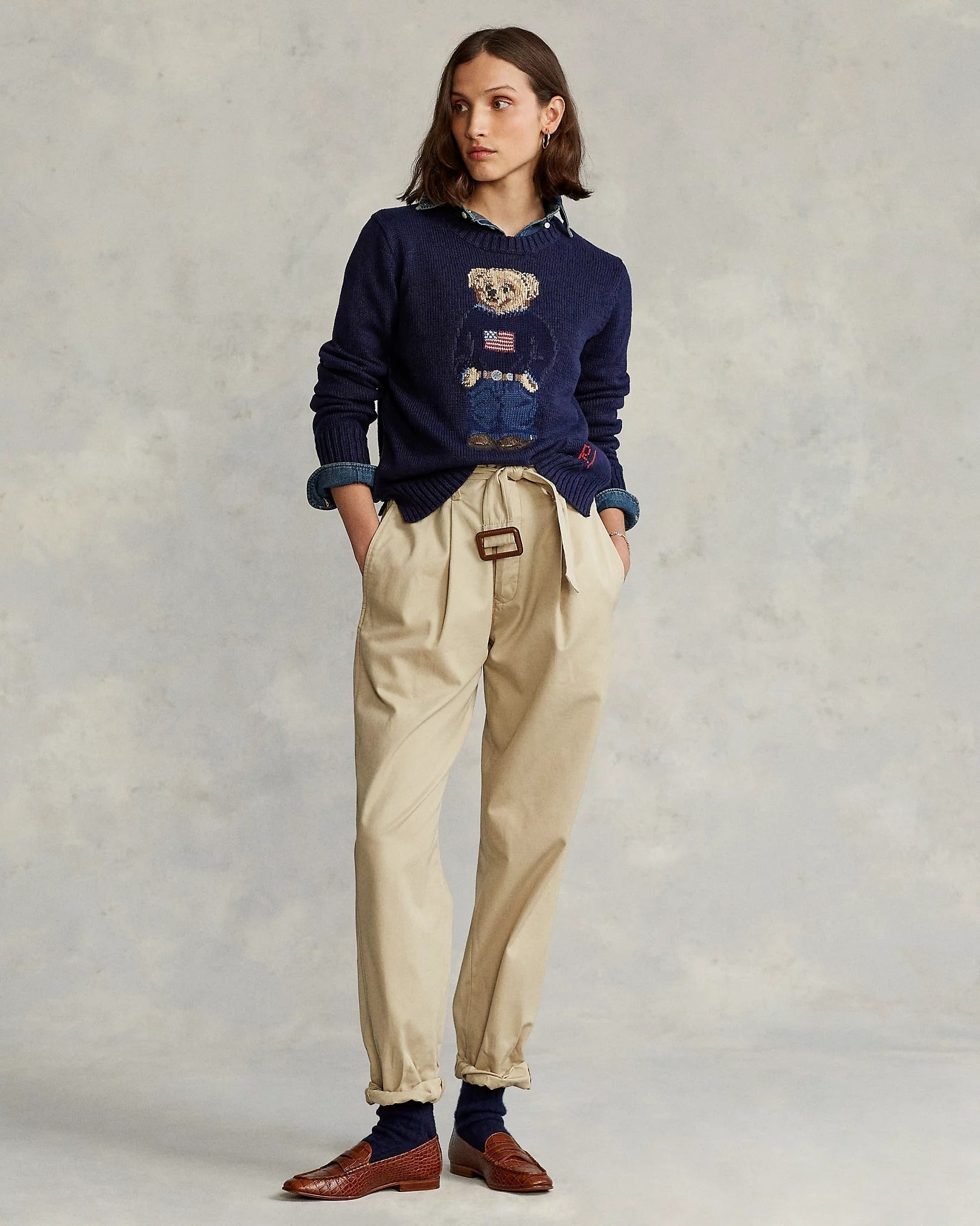 Pull homme | Col rond en lin