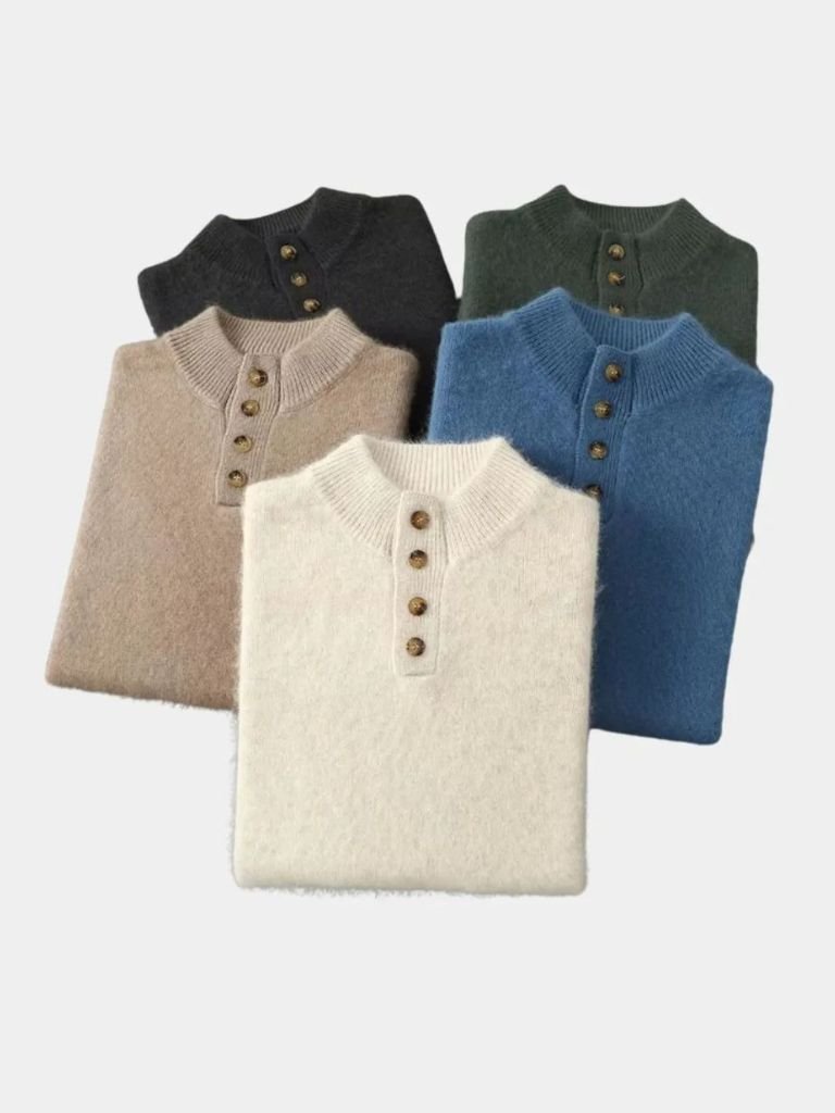 Pullover Kaschmir Luxus Zeitlos Cross & Crown