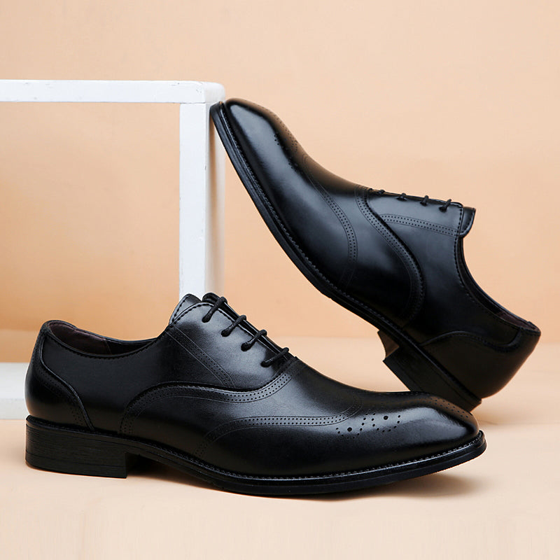 Businessschuhe Lucas Leder Brogue